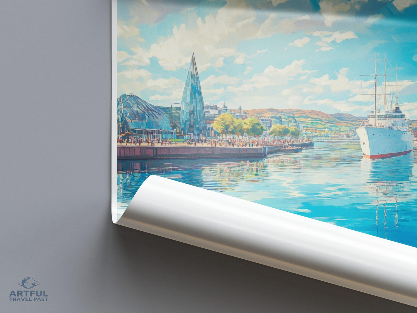Dundee Poster - Scotland Wall Art