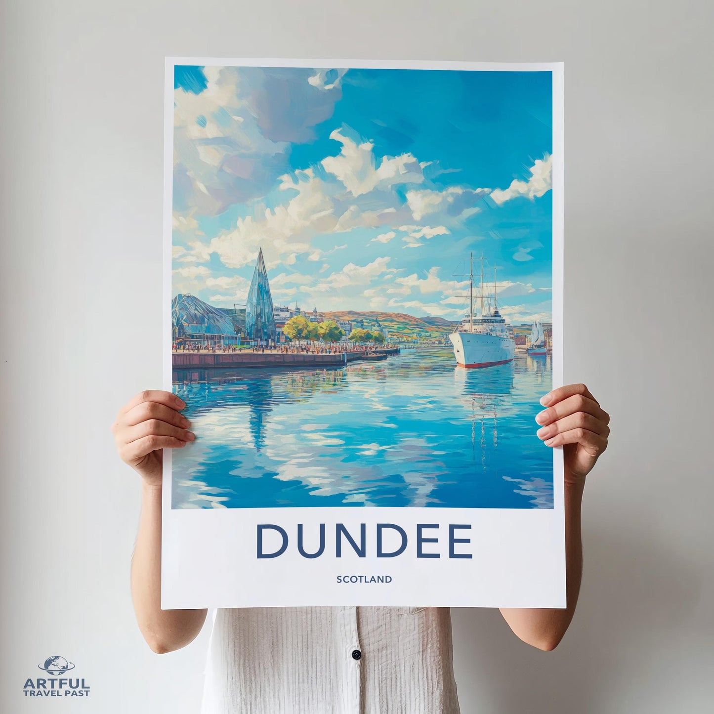 Dundee Poster - Scotland Wall Art