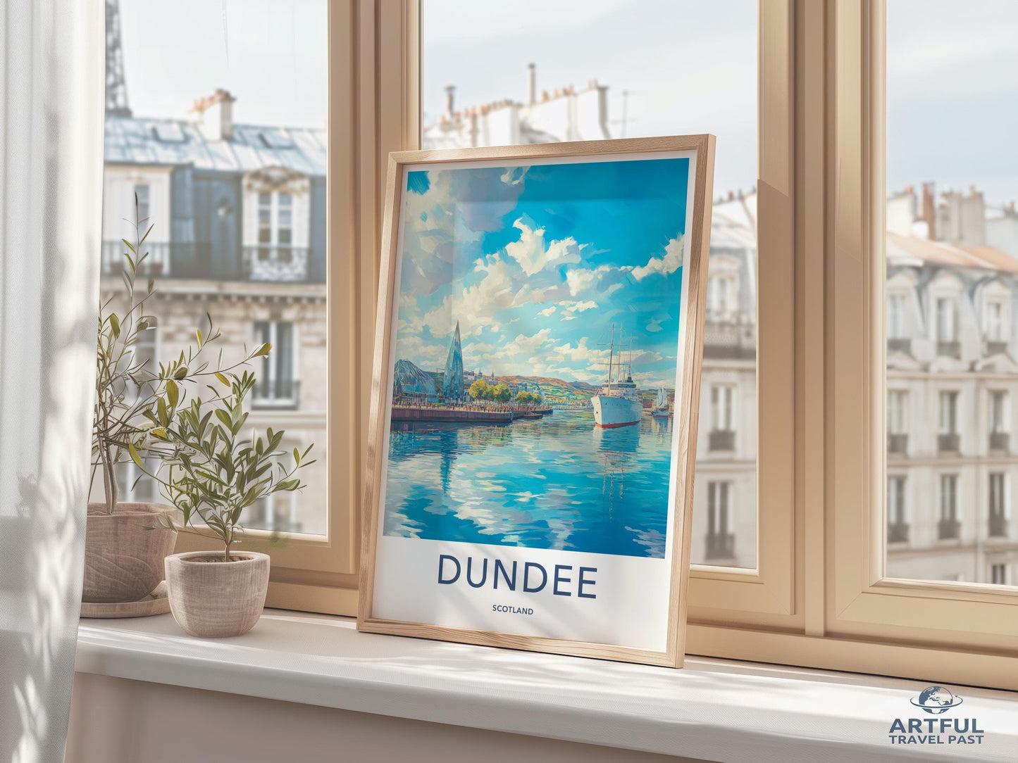 Dundee Poster - Scotland Wall Art