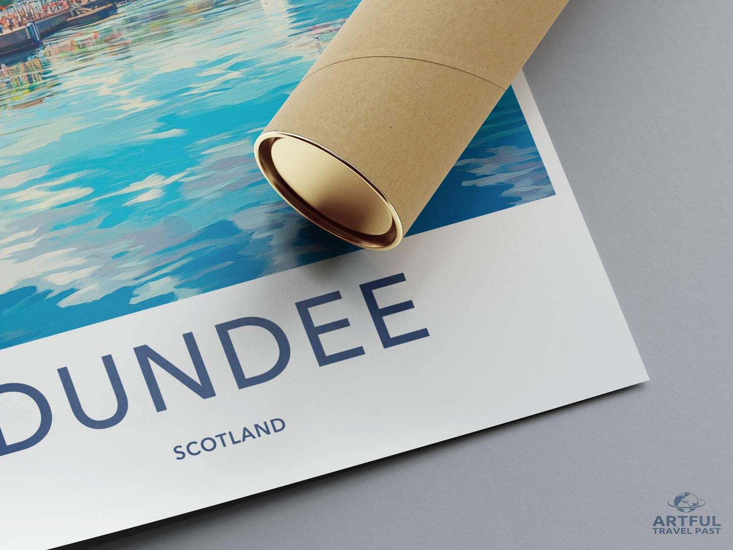 Dundee Poster - Scotland Wall Art