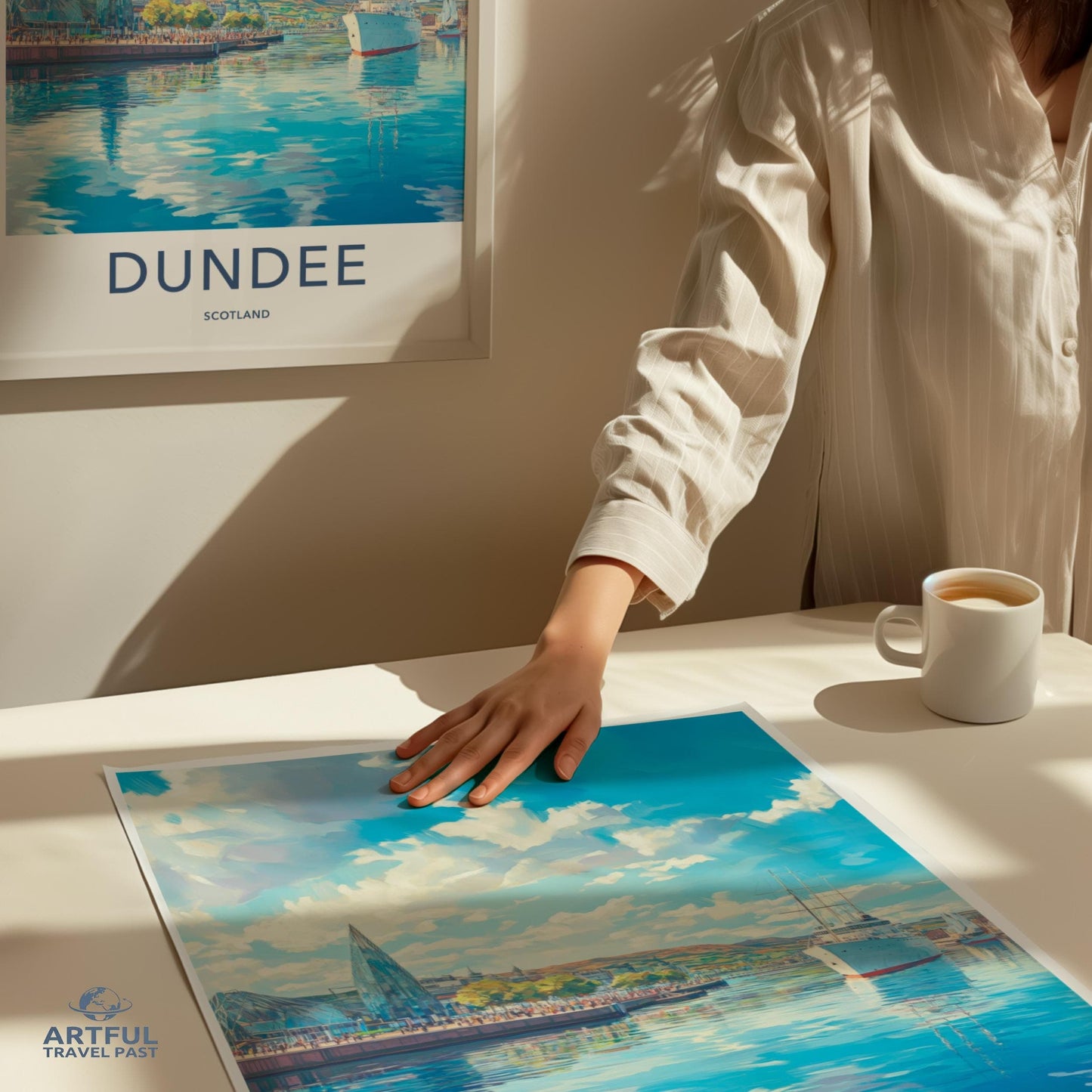 Dundee Poster - Scotland Wall Art
