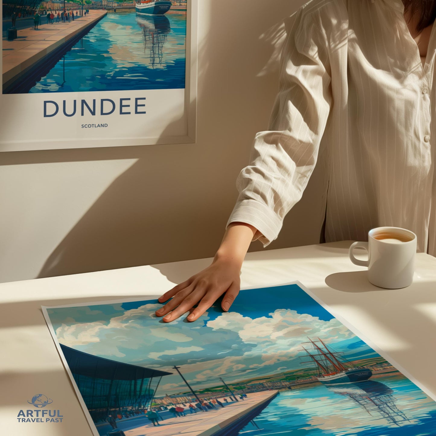 Dundee Poster - Scotland Wall Art