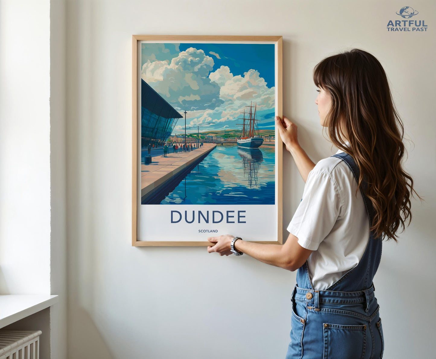 Dundee Poster - Scotland Wall Art