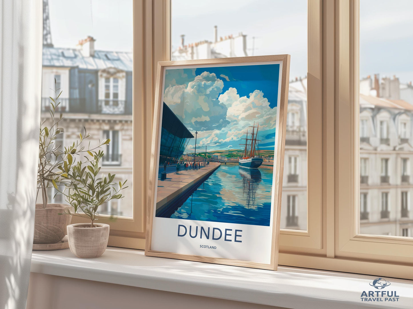 Dundee Poster - Scotland Wall Art