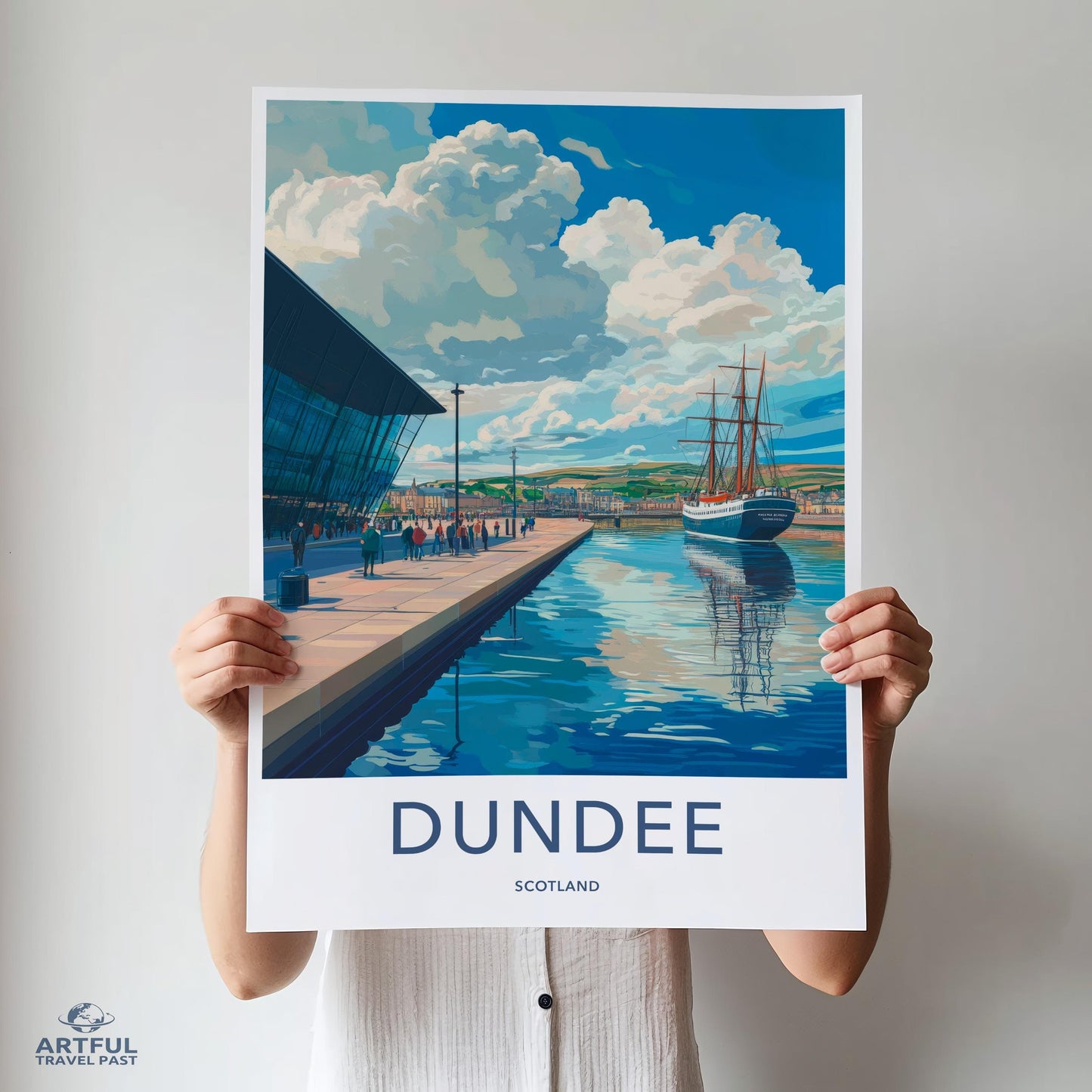 Dundee Poster - Scotland Wall Art
