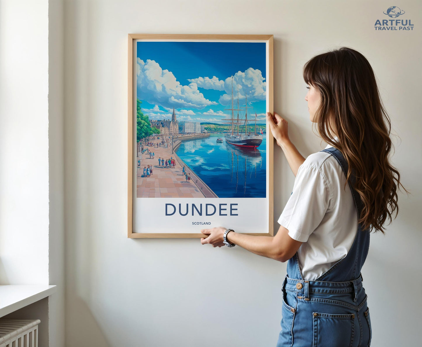 Dundee Poster - Scotland Wall Art