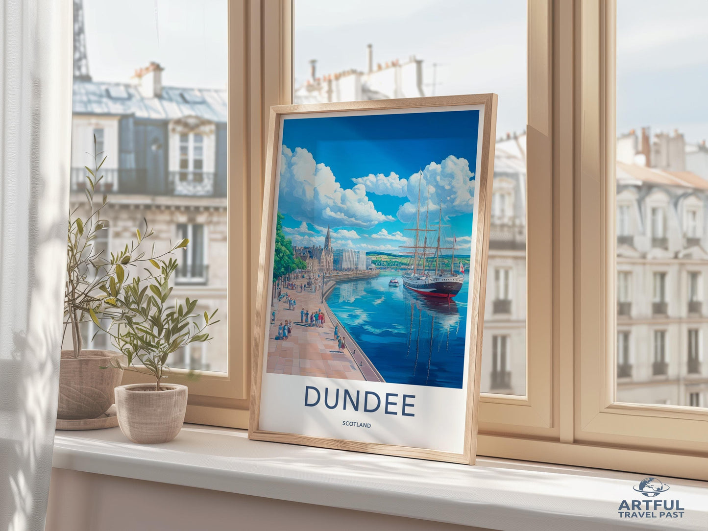 Dundee Poster - Scotland Wall Art