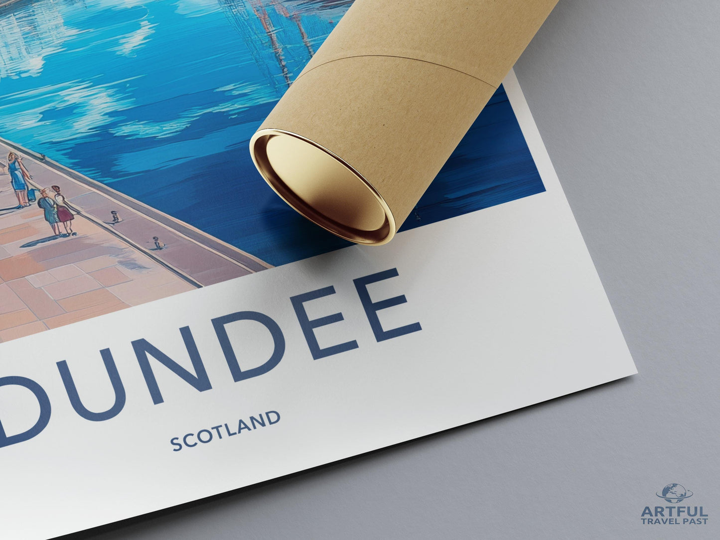 Dundee Poster - Scotland Wall Art