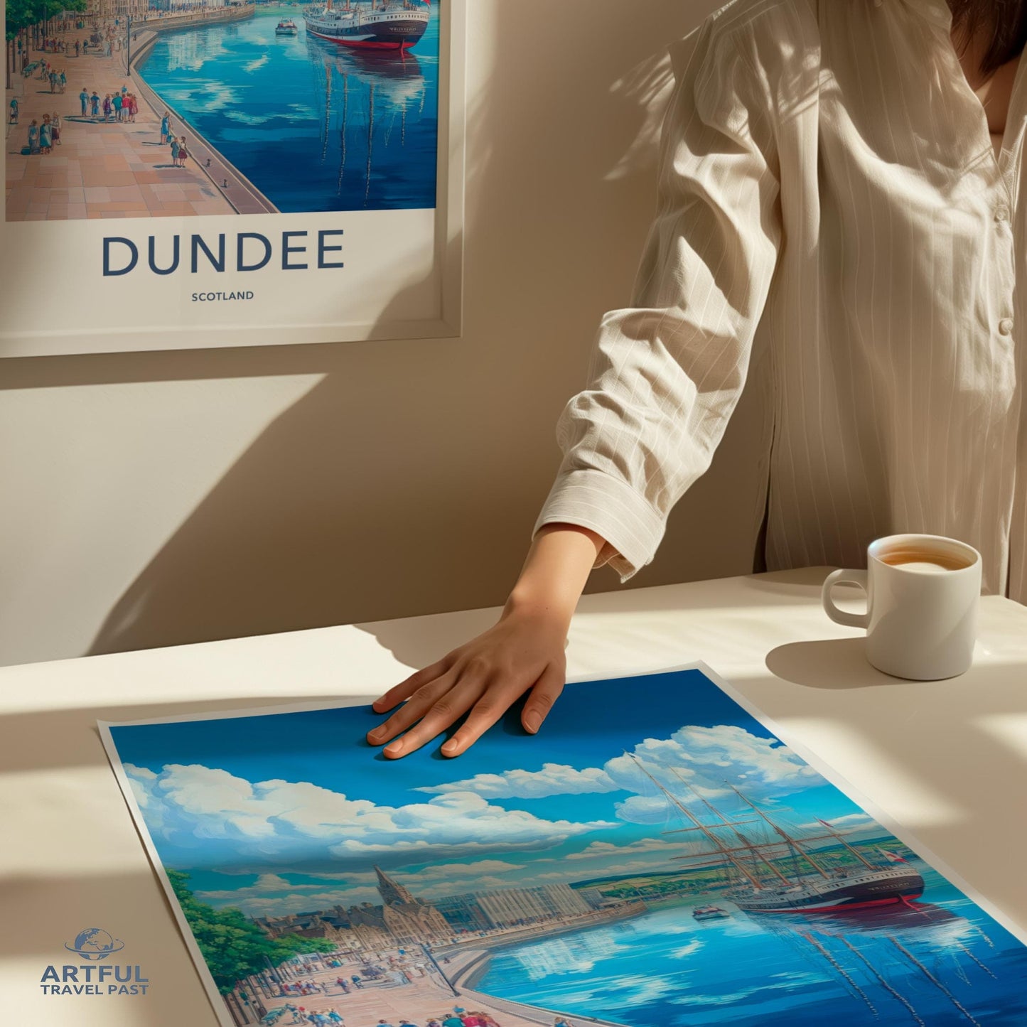 Dundee Poster - Scotland Wall Art
