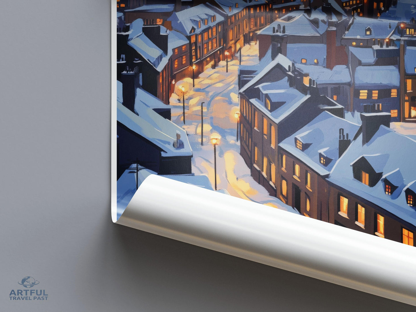 Dundee Poster - Scotland Wall Art