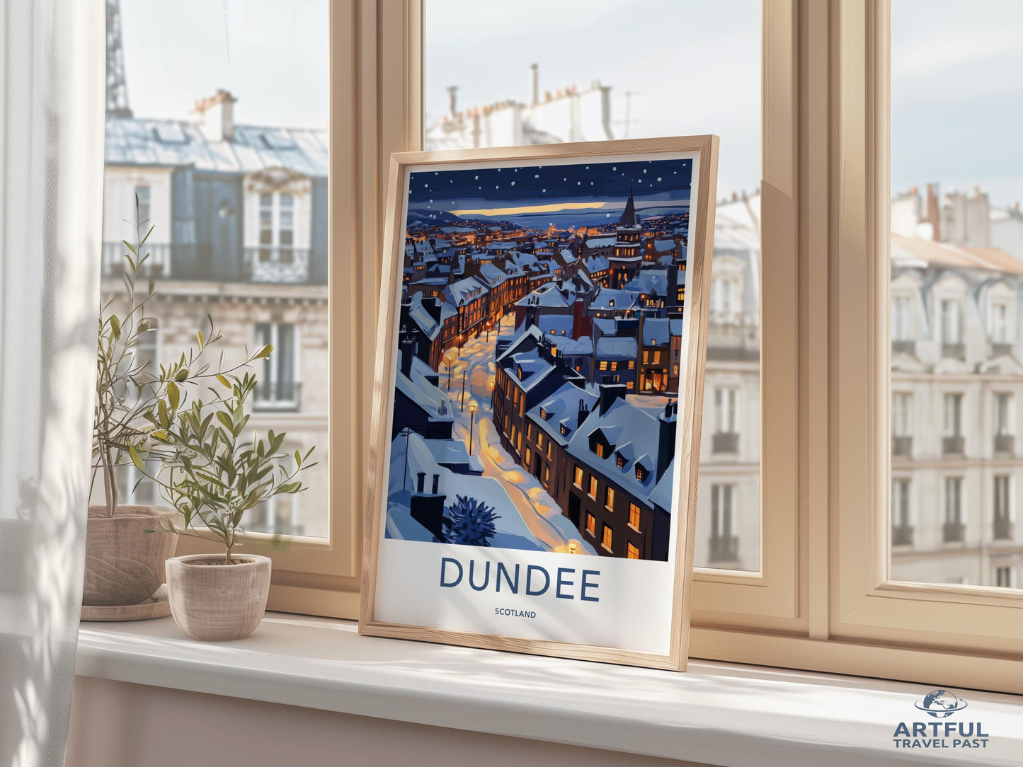 Dundee Poster - Scotland Wall Art