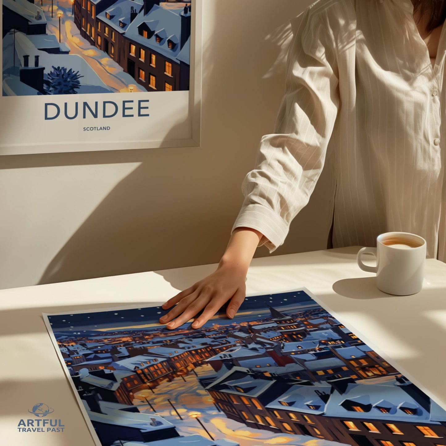 Dundee Poster - Scotland Wall Art