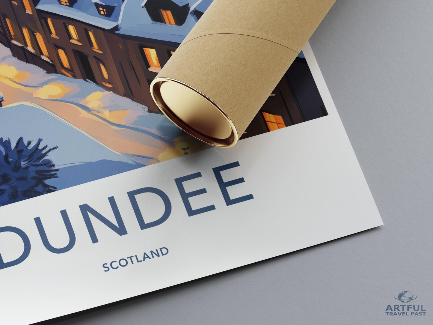 Dundee Poster - Scotland Wall Art