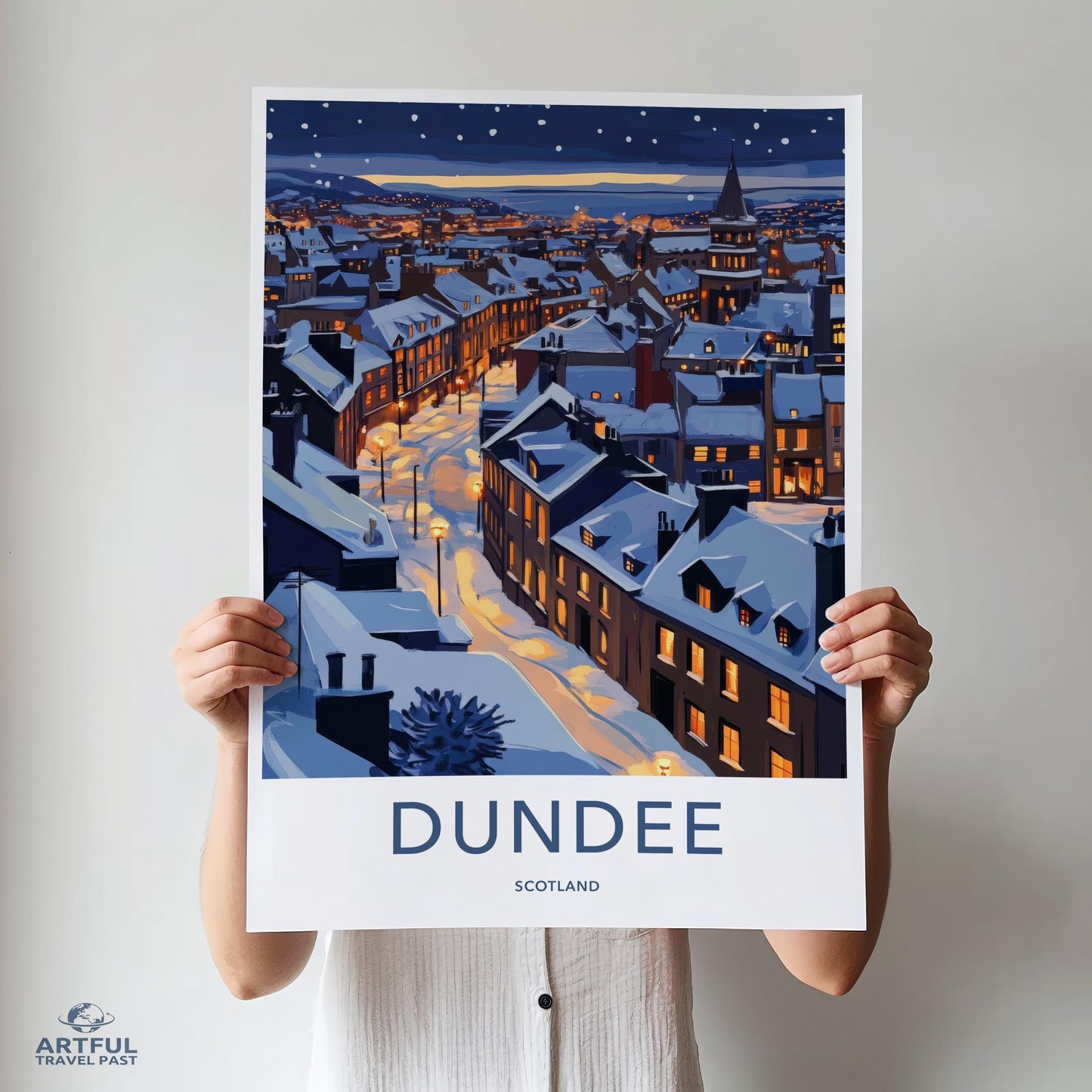 Dundee Poster - Scotland Wall Art