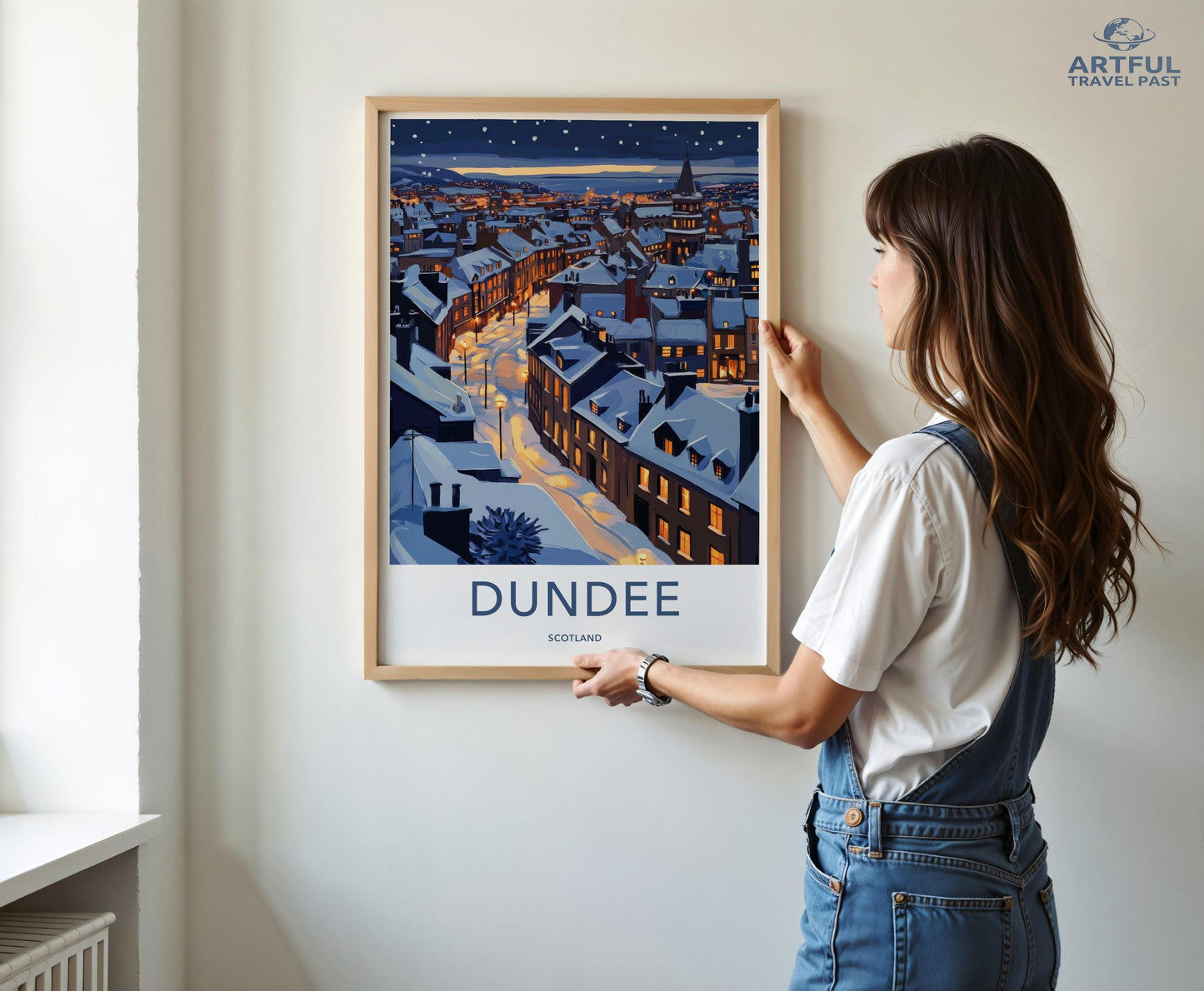 Dundee Poster - Scotland Wall Art