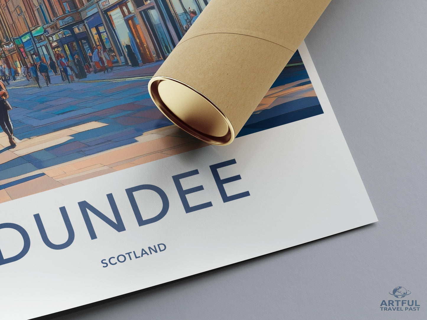 Dundee Poster - Scotland Wall Art