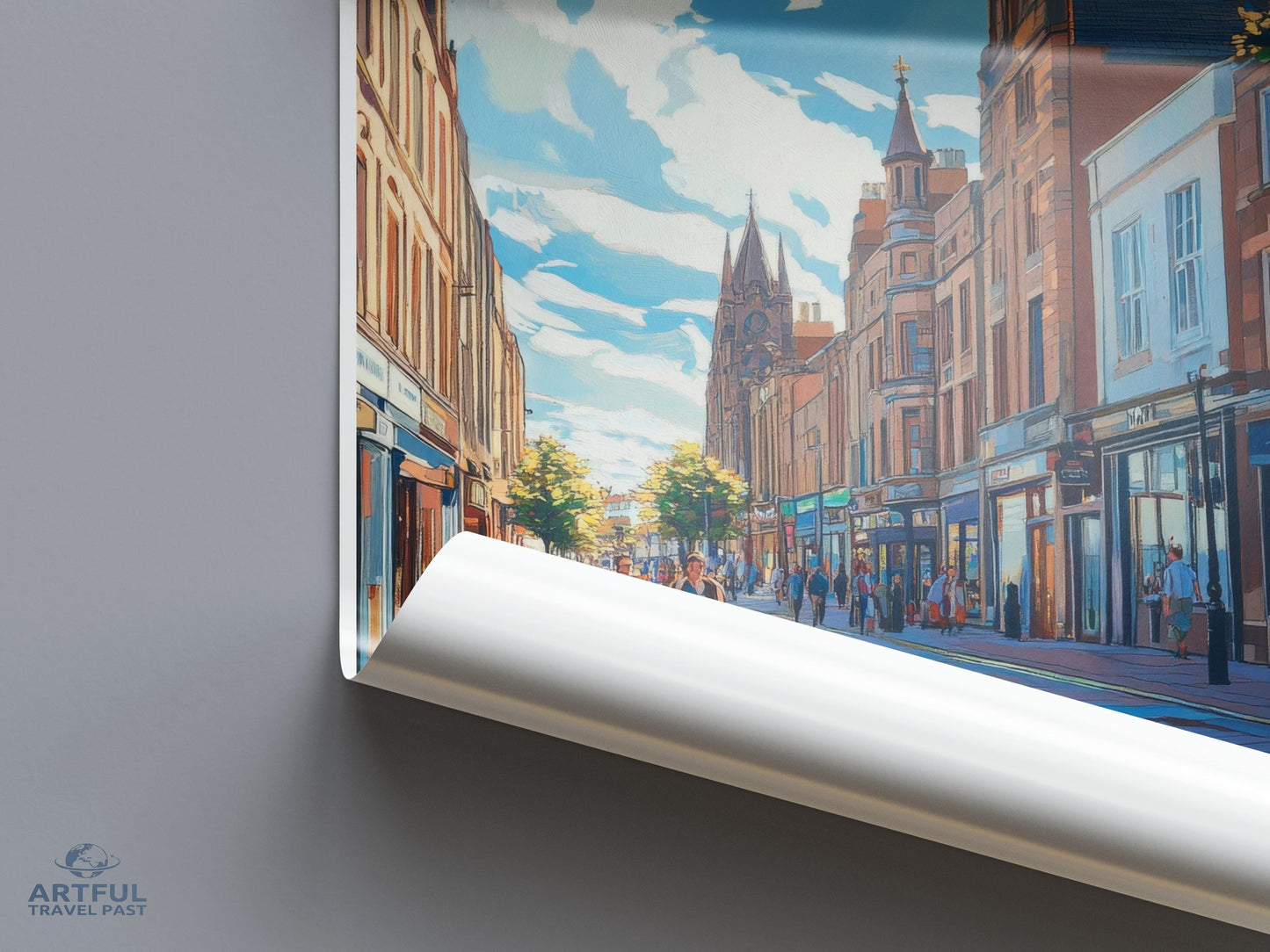 Dundee Poster - Scotland Wall Art