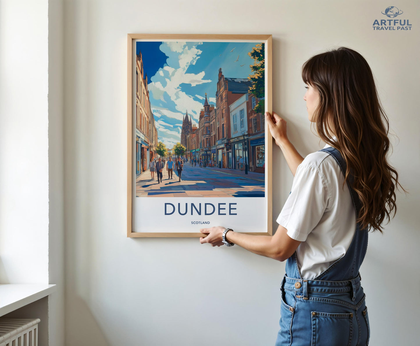 Dundee Poster - Scotland Wall Art