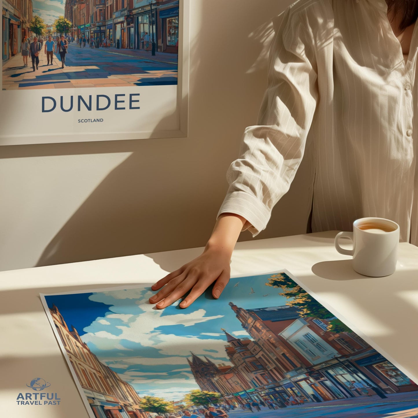 Dundee Poster - Scotland Wall Art