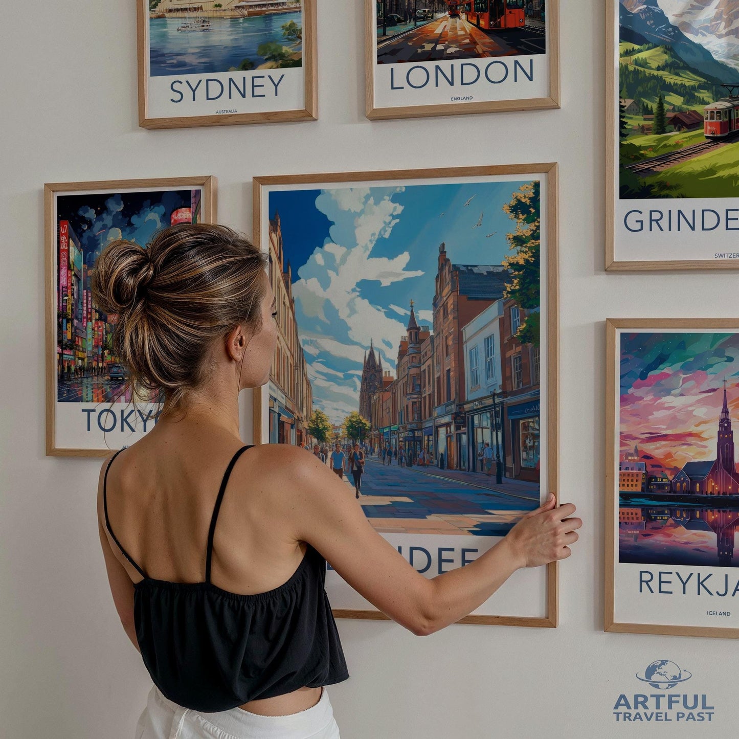 Dundee Poster - Scotland Wall Art