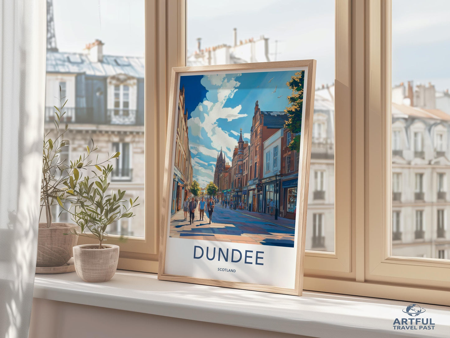 Dundee Poster - Scotland Wall Art