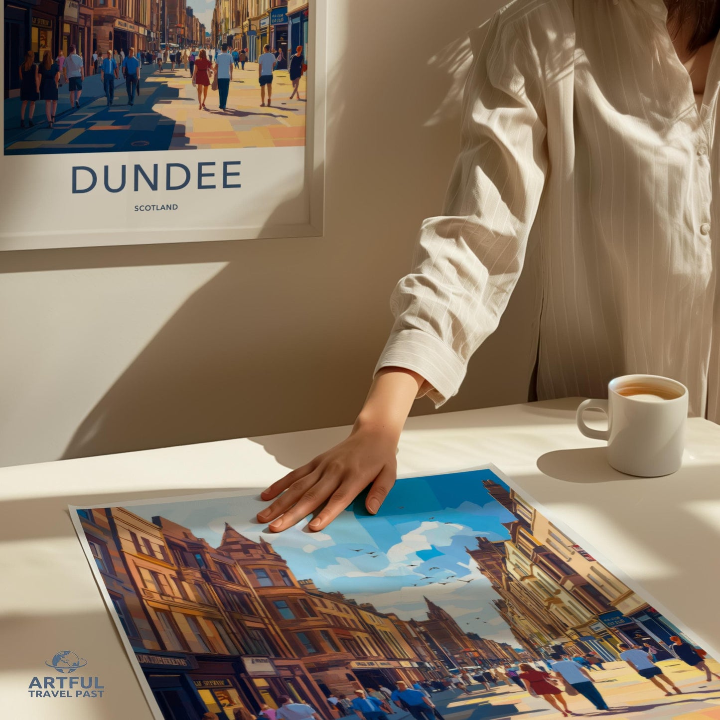 Dundee Poster - Scotland Wall Art