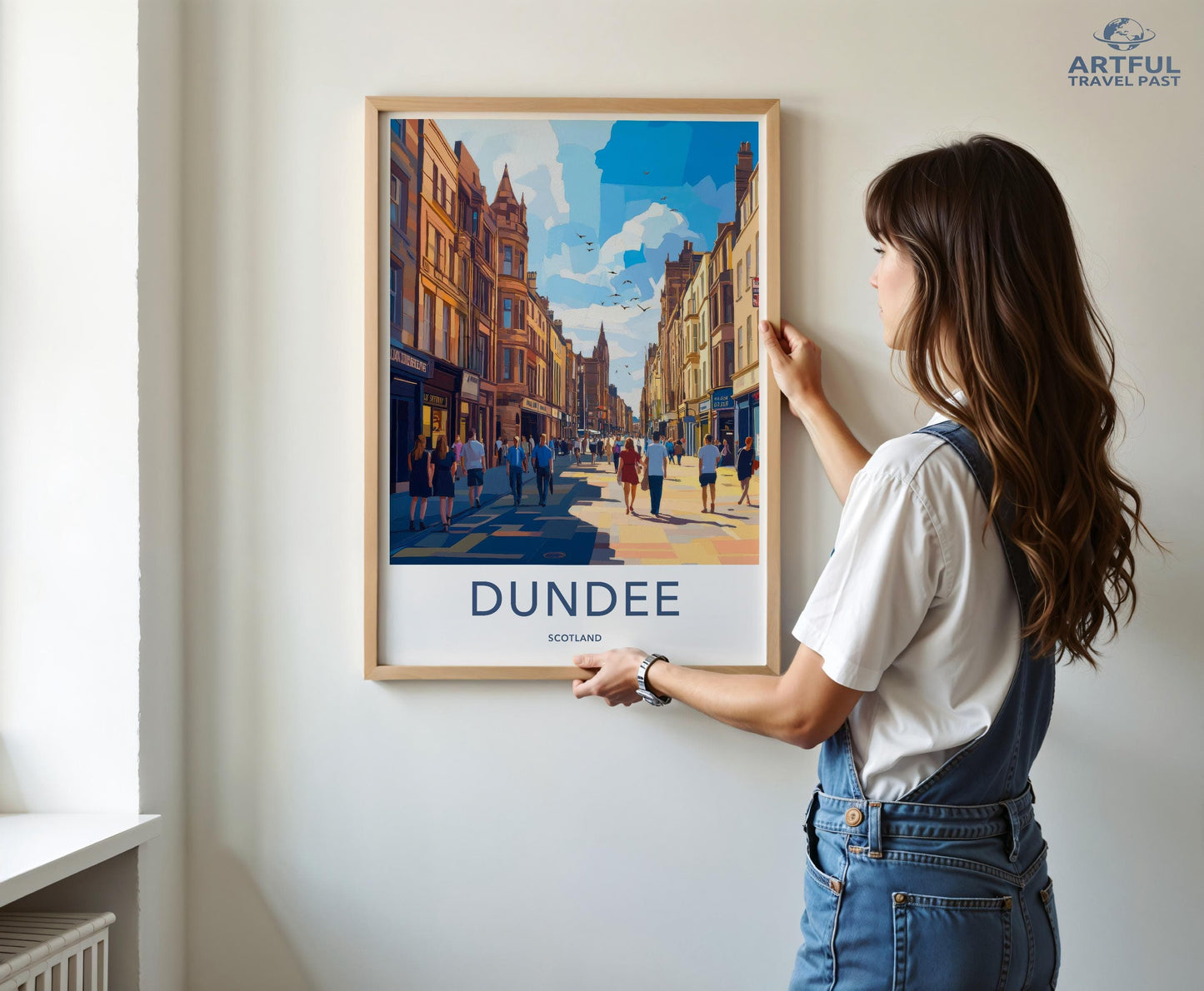 Dundee Poster - Scotland Wall Art