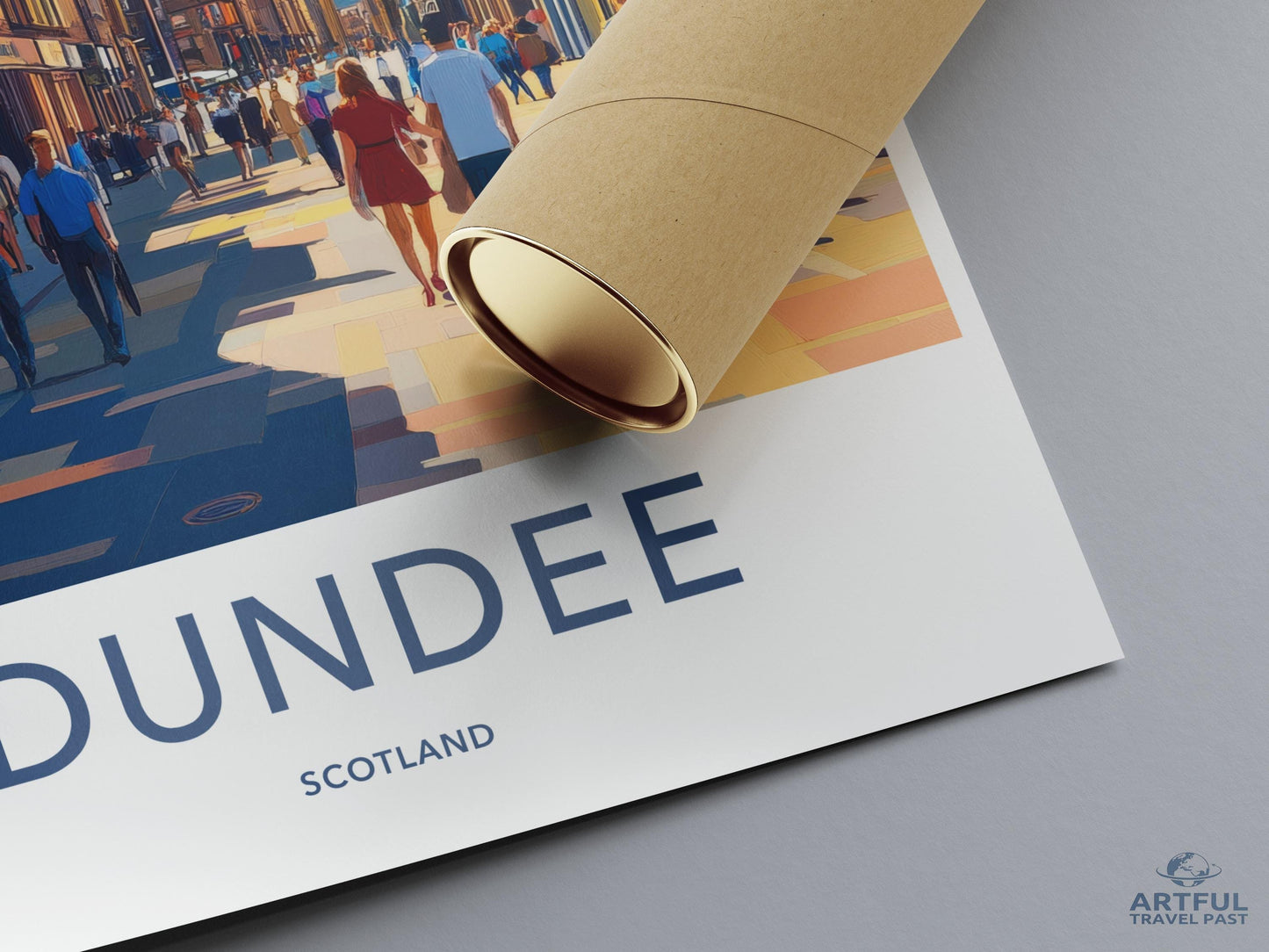 Dundee Poster - Scotland Wall Art