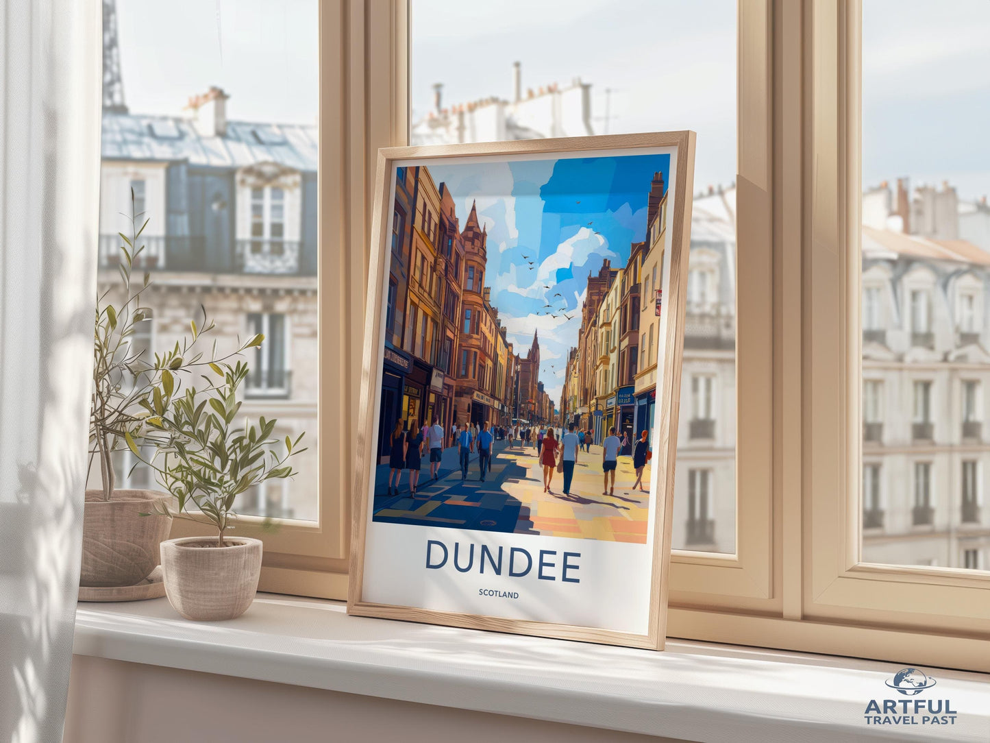 Dundee Poster - Scotland Wall Art