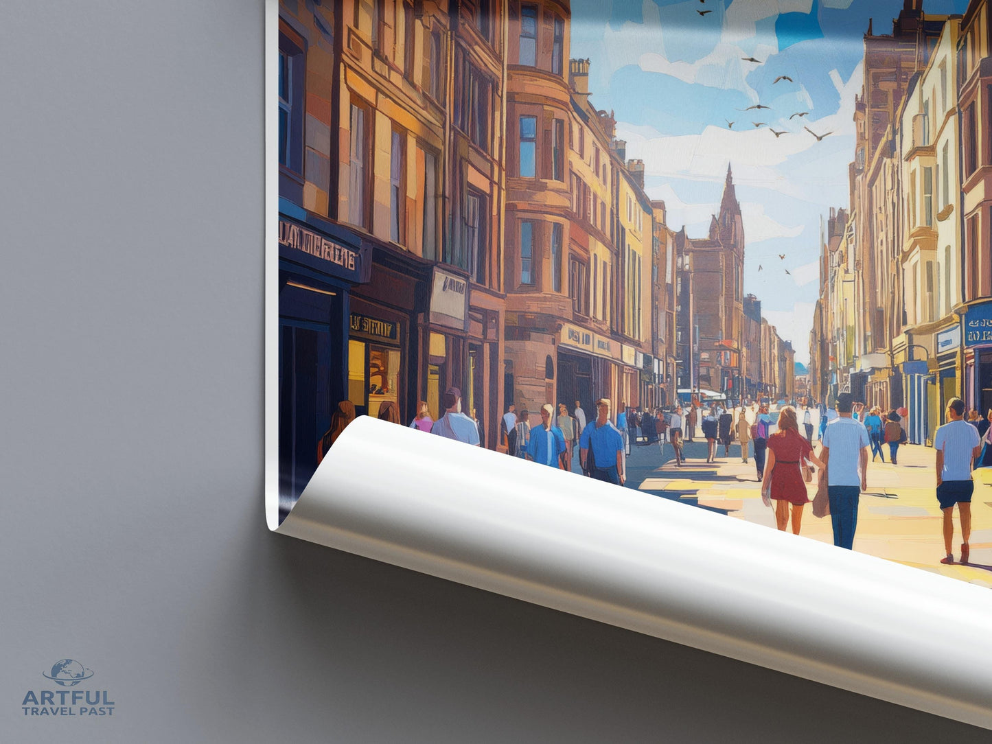 Dundee Poster - Scotland Wall Art