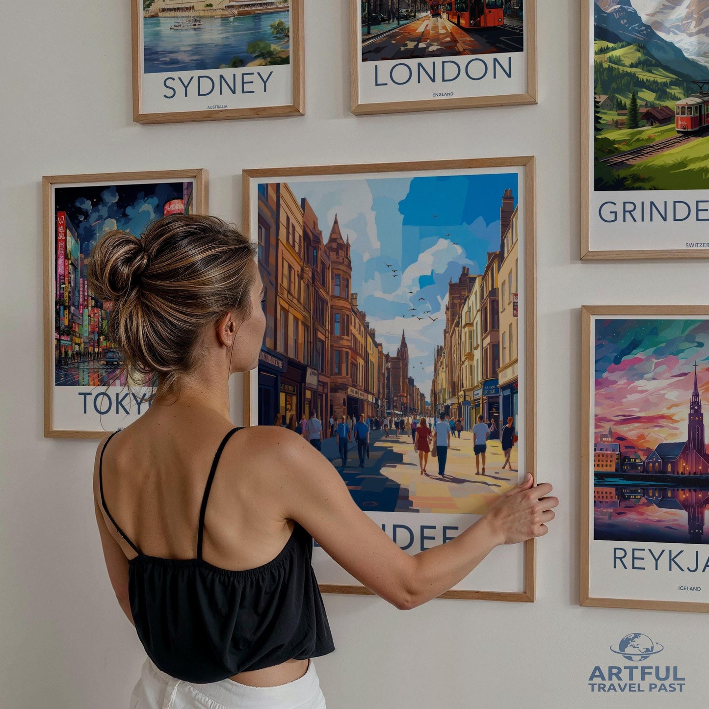 Dundee Poster - Scotland Wall Art