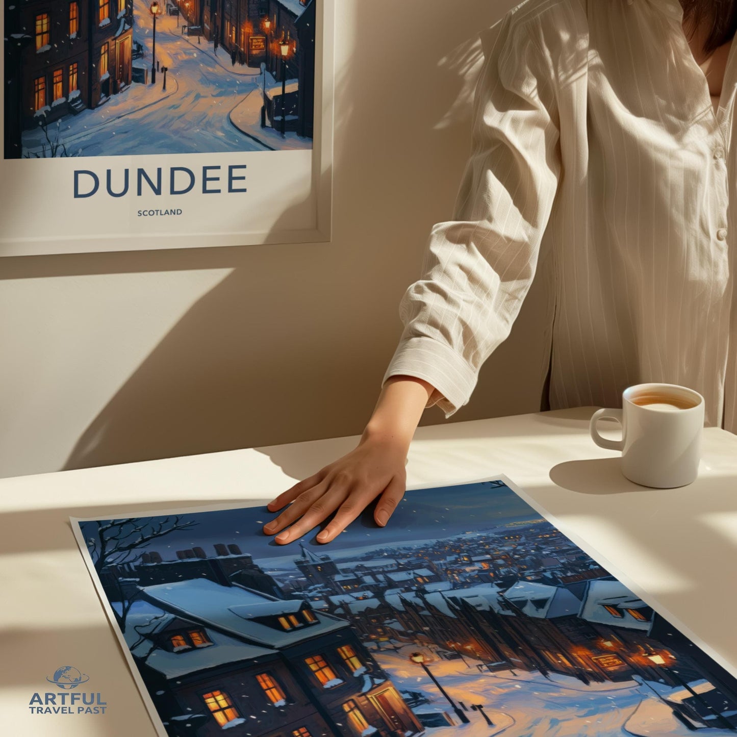 Dundee Poster - Scotland Wall Art