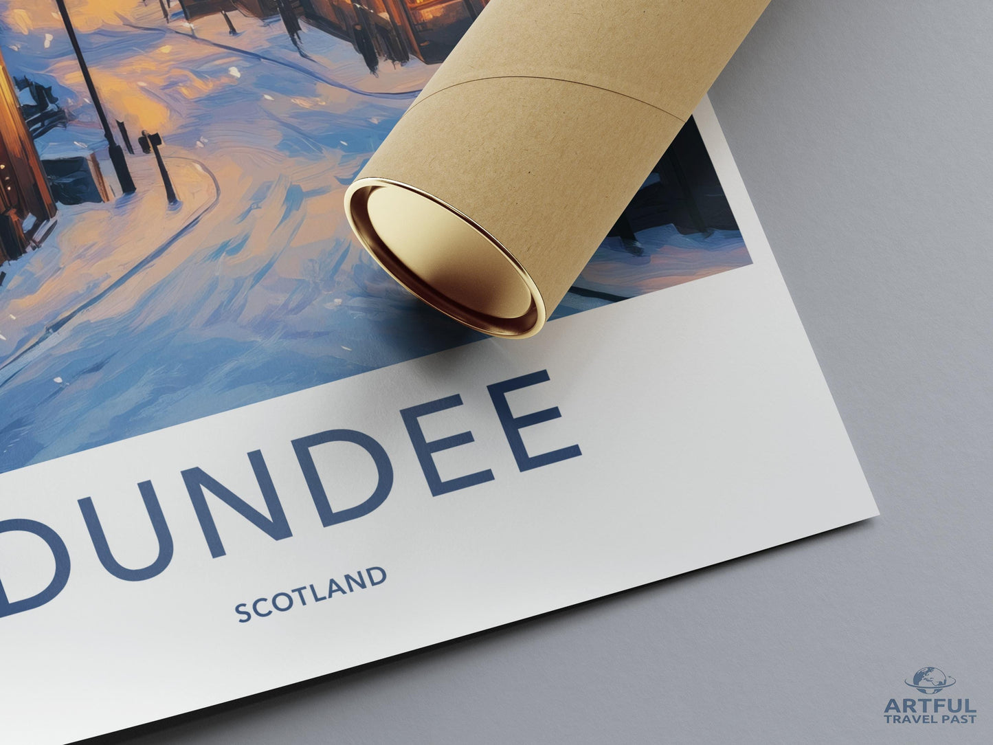 Dundee Poster - Scotland Wall Art