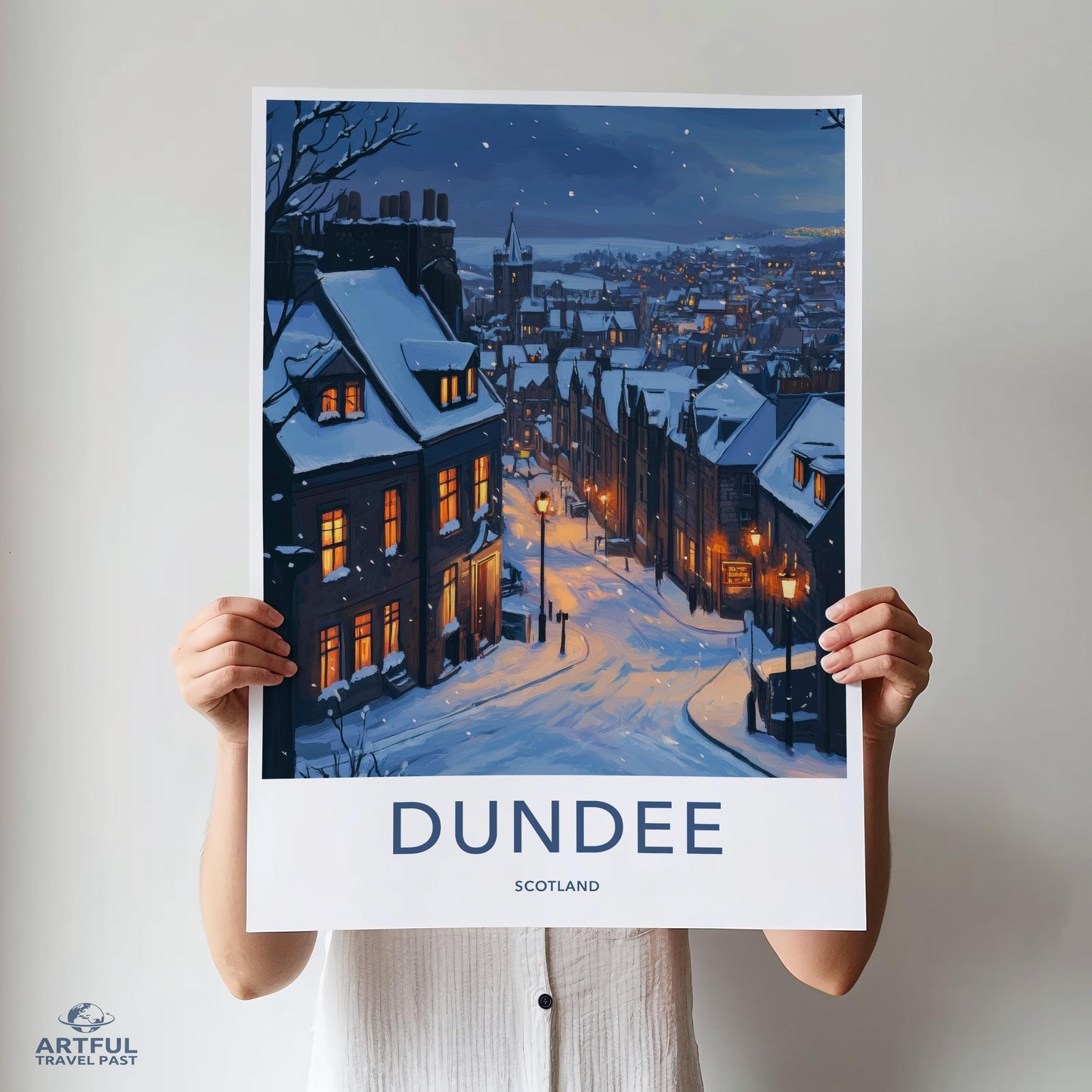 Dundee Poster - Scotland Wall Art
