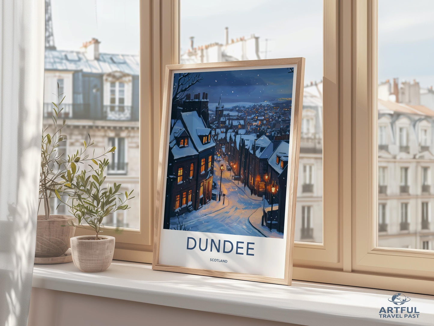 Dundee Poster - Scotland Wall Art