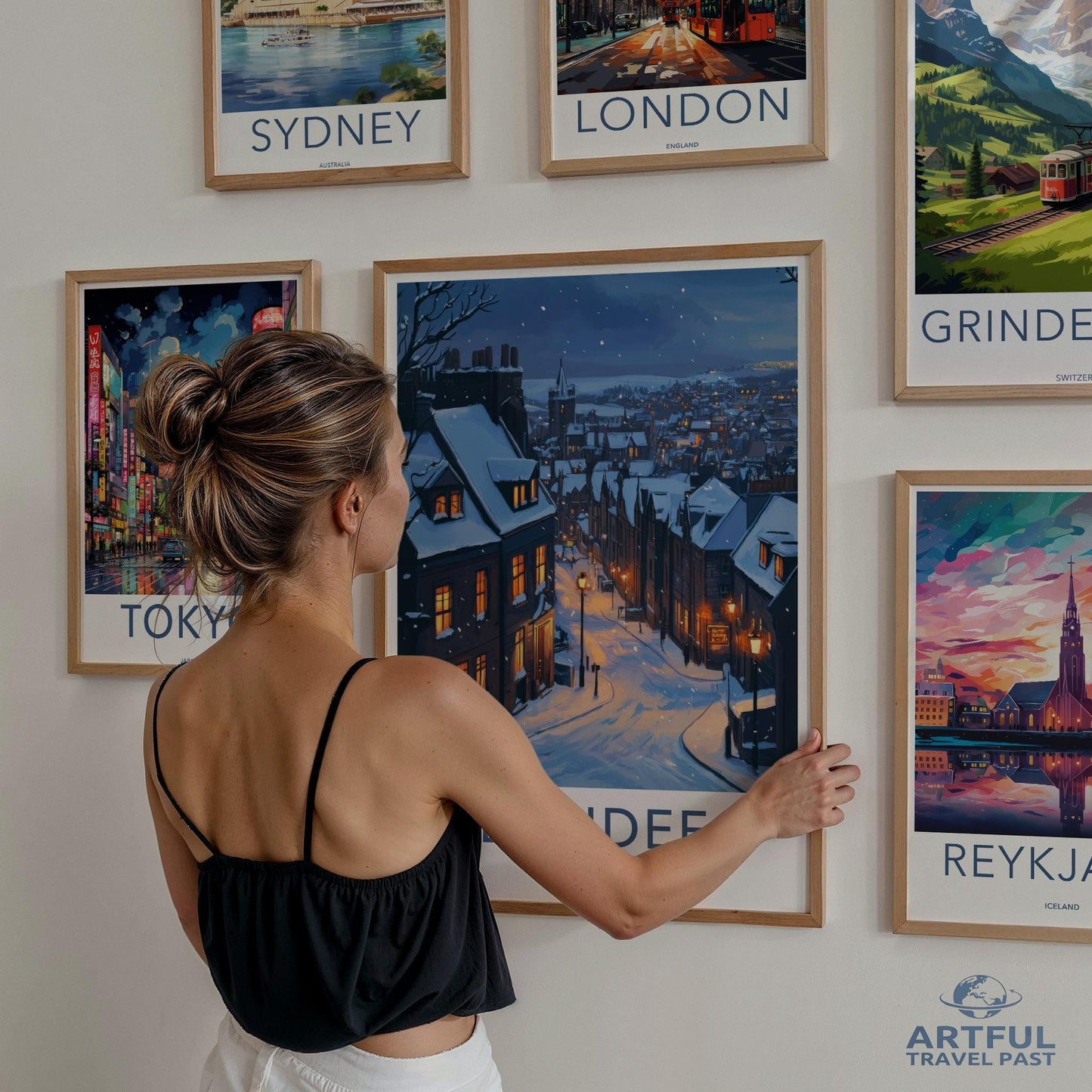 Dundee Poster - Scotland Wall Art