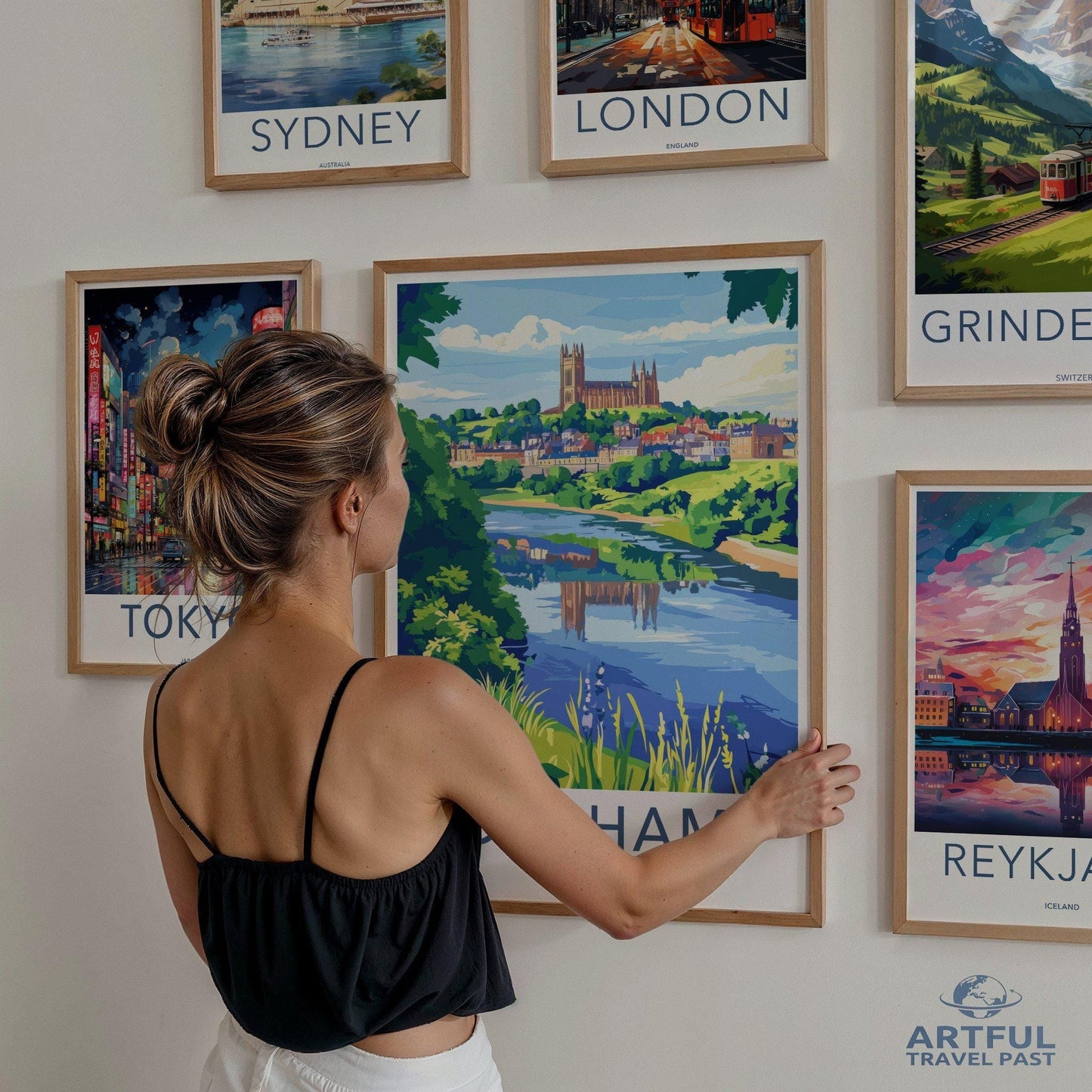 Durham Poster - England Wall Art
