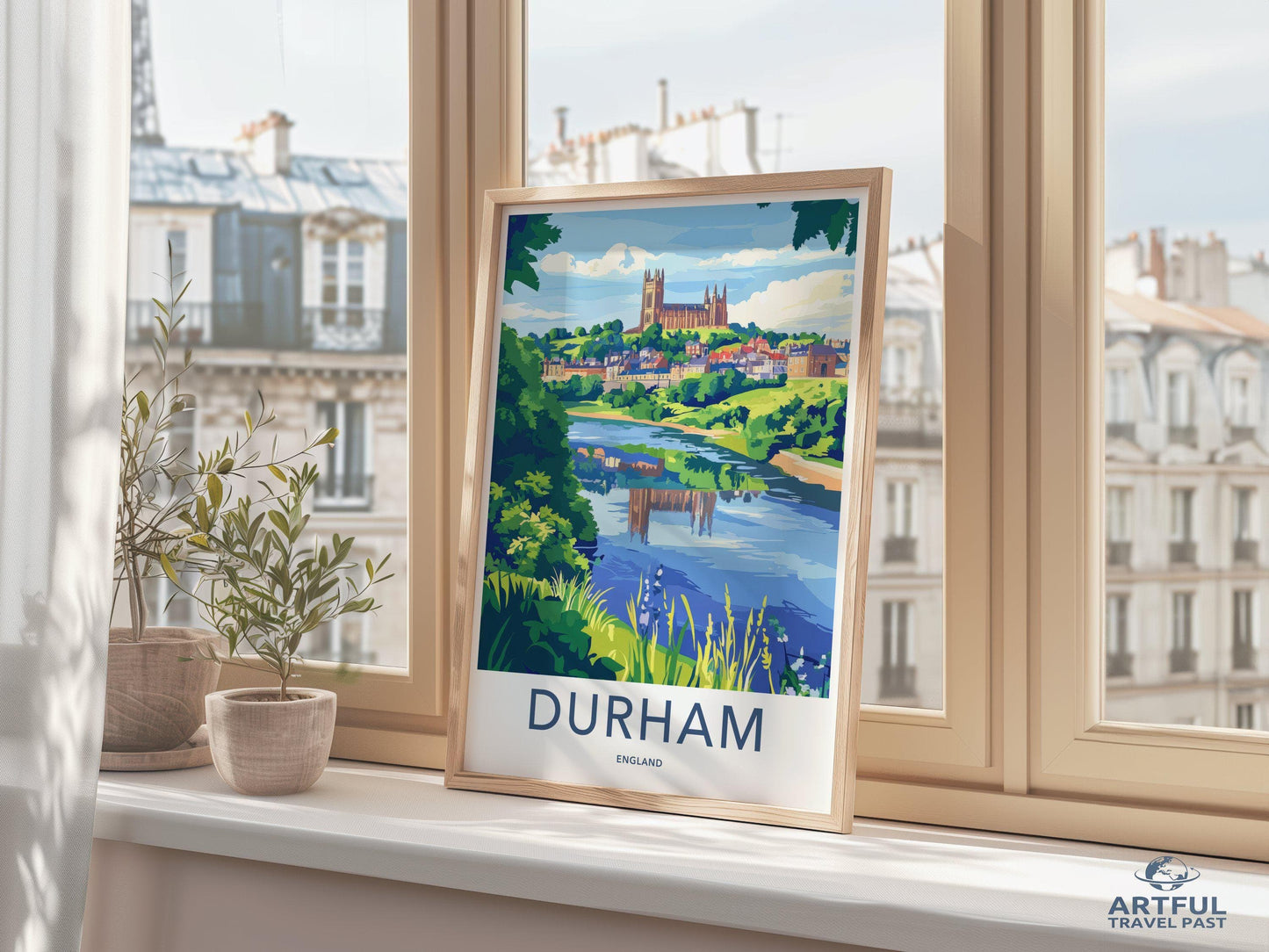 Durham Poster - England Wall Art