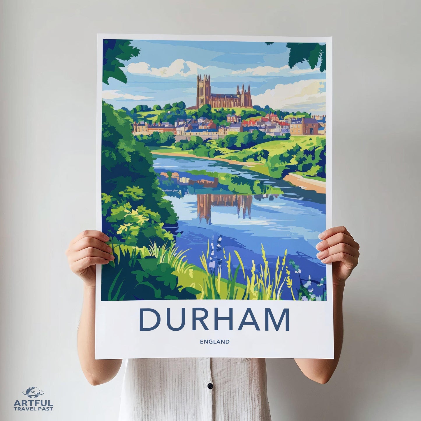 Durham Poster - England Wall Art