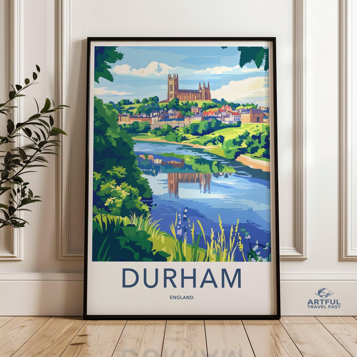 Durham Poster - England Wall Art