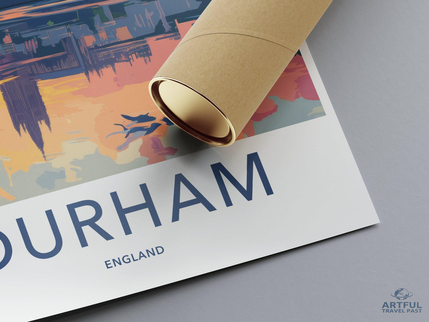 Durham Poster | England Wall Art | UK Decor