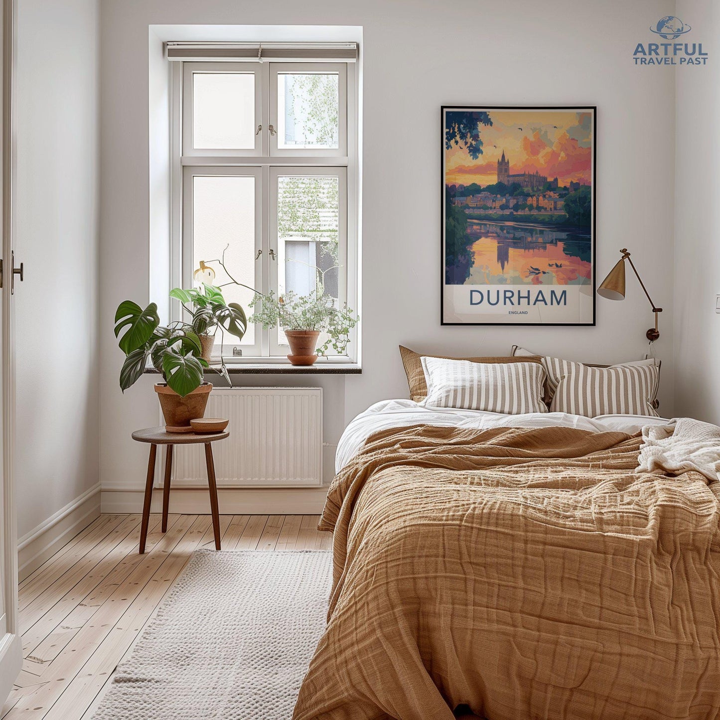 Durham Poster | England Wall Art | UK Decor