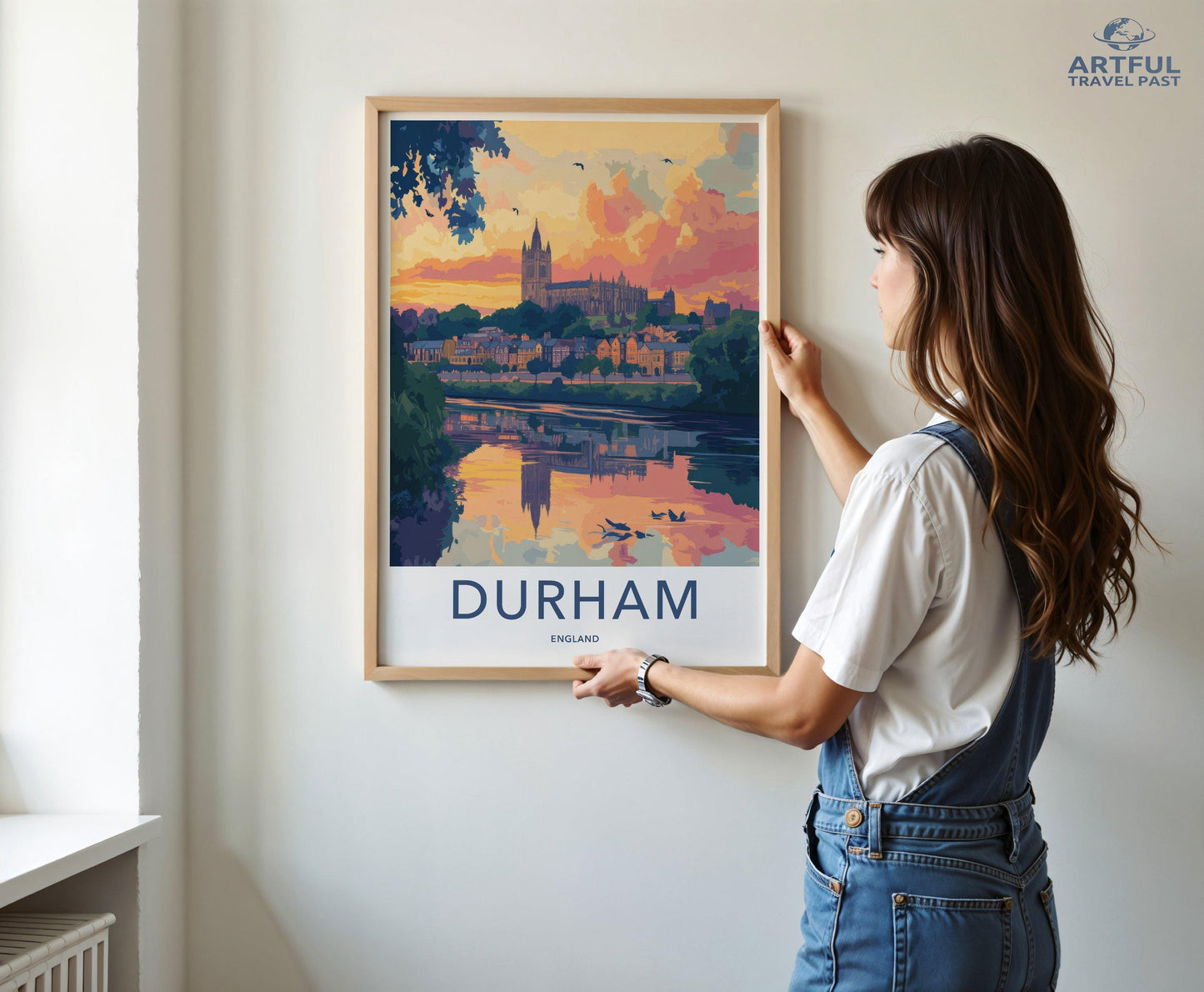 Durham Poster | England Wall Art | UK Decor