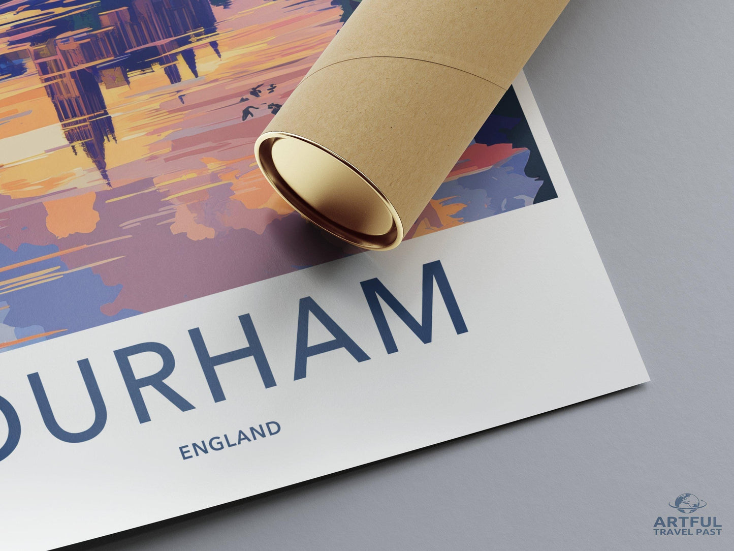 Durham Poster | England Wall Art | UK Decor