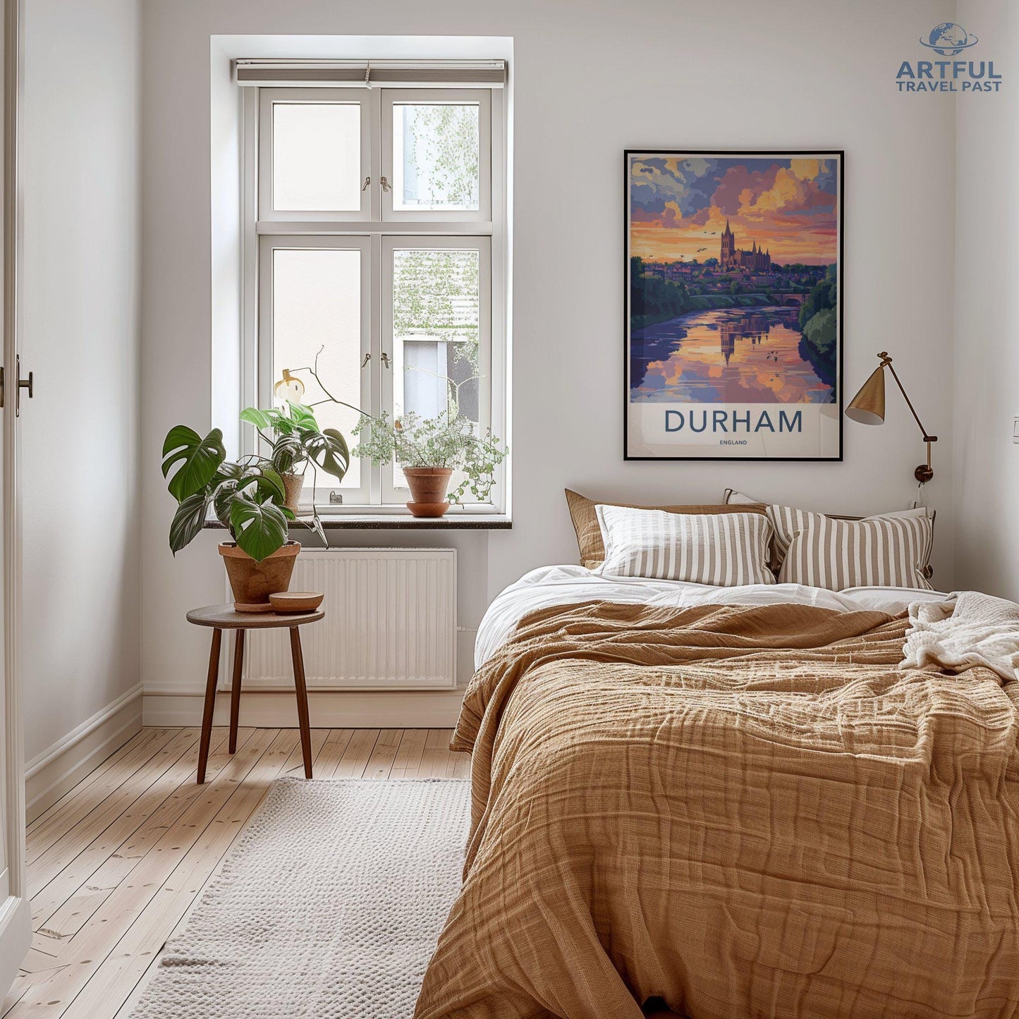 Durham Poster | England Wall Art | UK Decor
