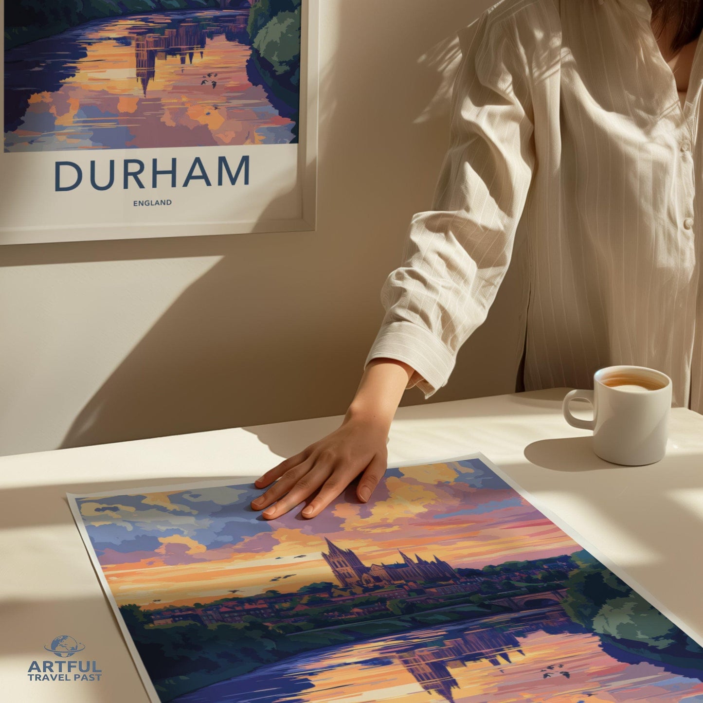 Durham Poster | England Wall Art | UK Decor