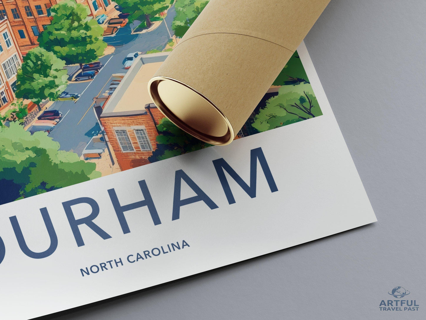 Durham Poster - North Carolina Wall Art