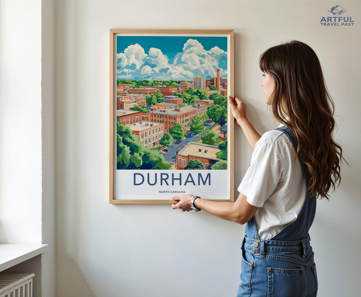 Durham Poster - North Carolina Wall Art