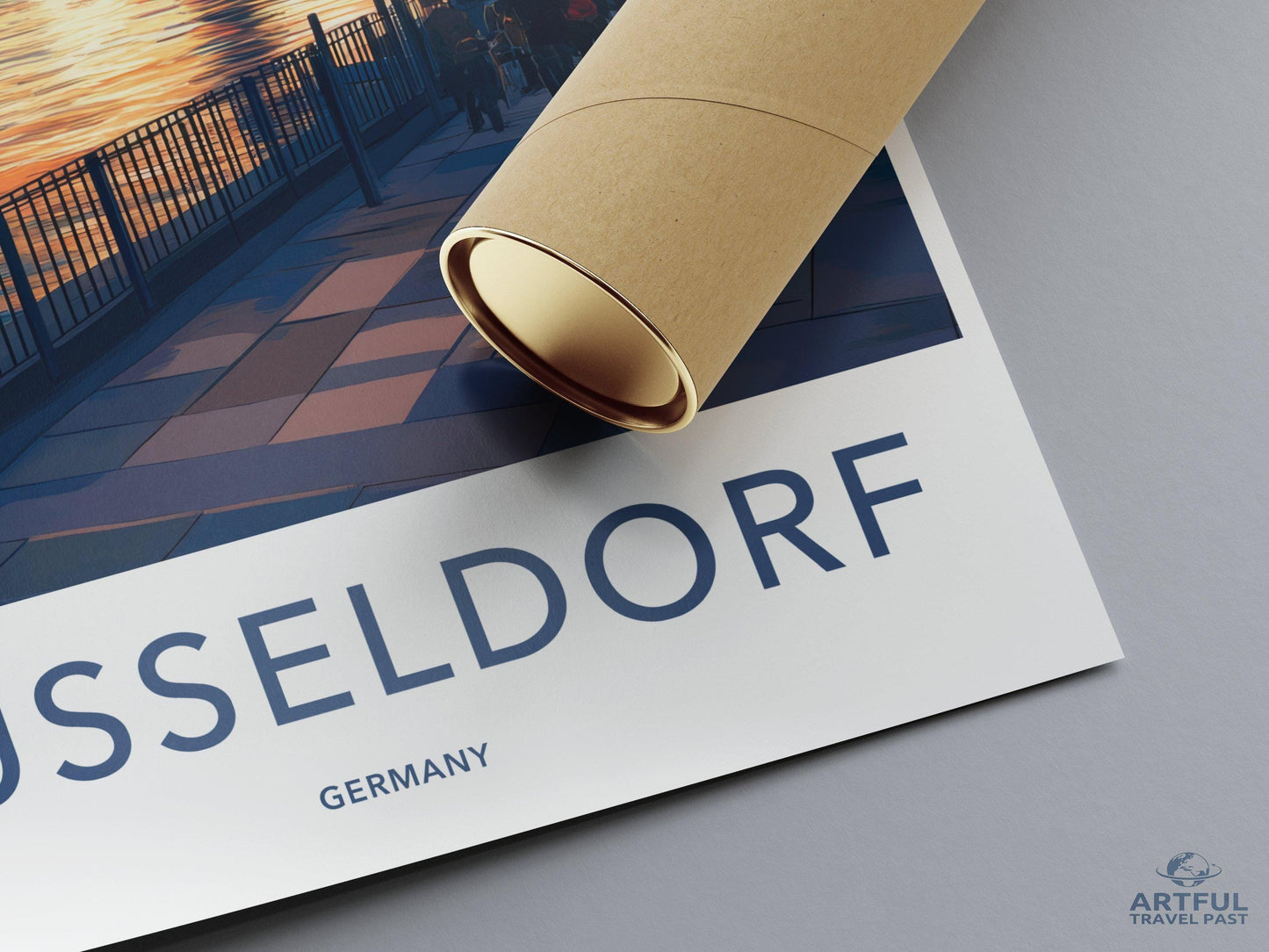Düsseldorf Poster - Germany Wall Art