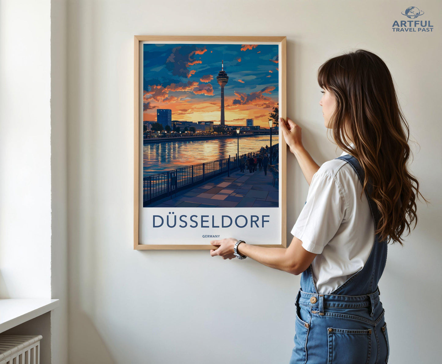 Düsseldorf Poster - Germany Wall Art